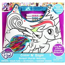 Color n Style Sequin Purse Activity - My Little Pony
