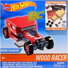 Hot Wheels Wood Racer - Bone Shaker